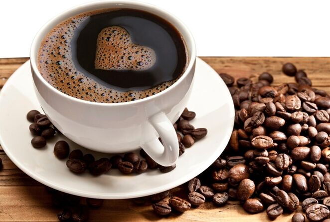 black coffee