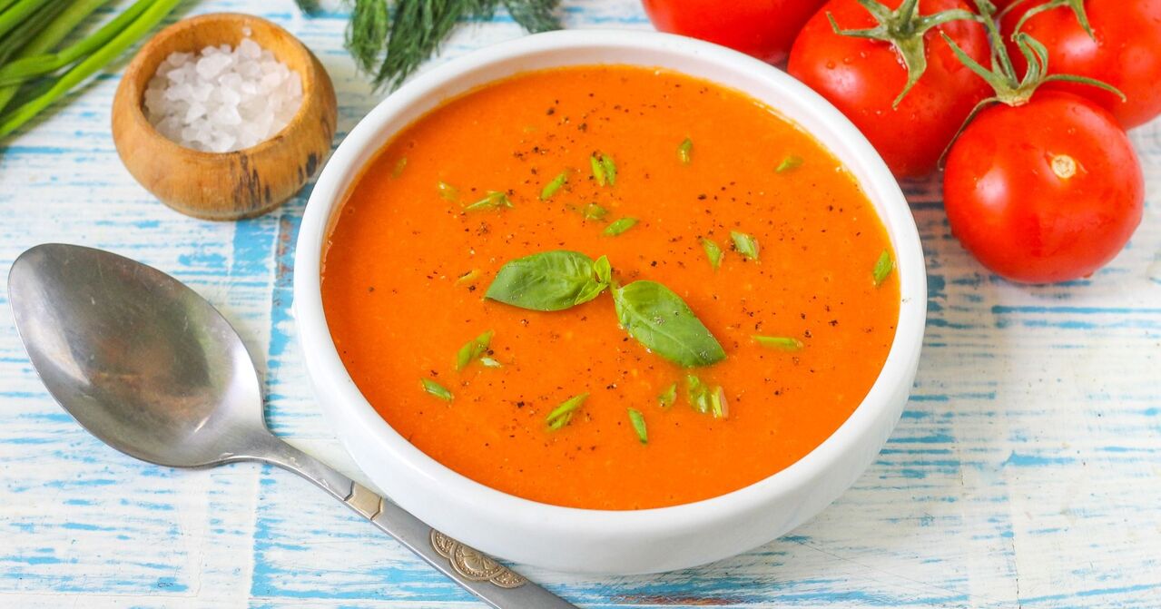 Tomato Soup Puree in a Diet Favorite