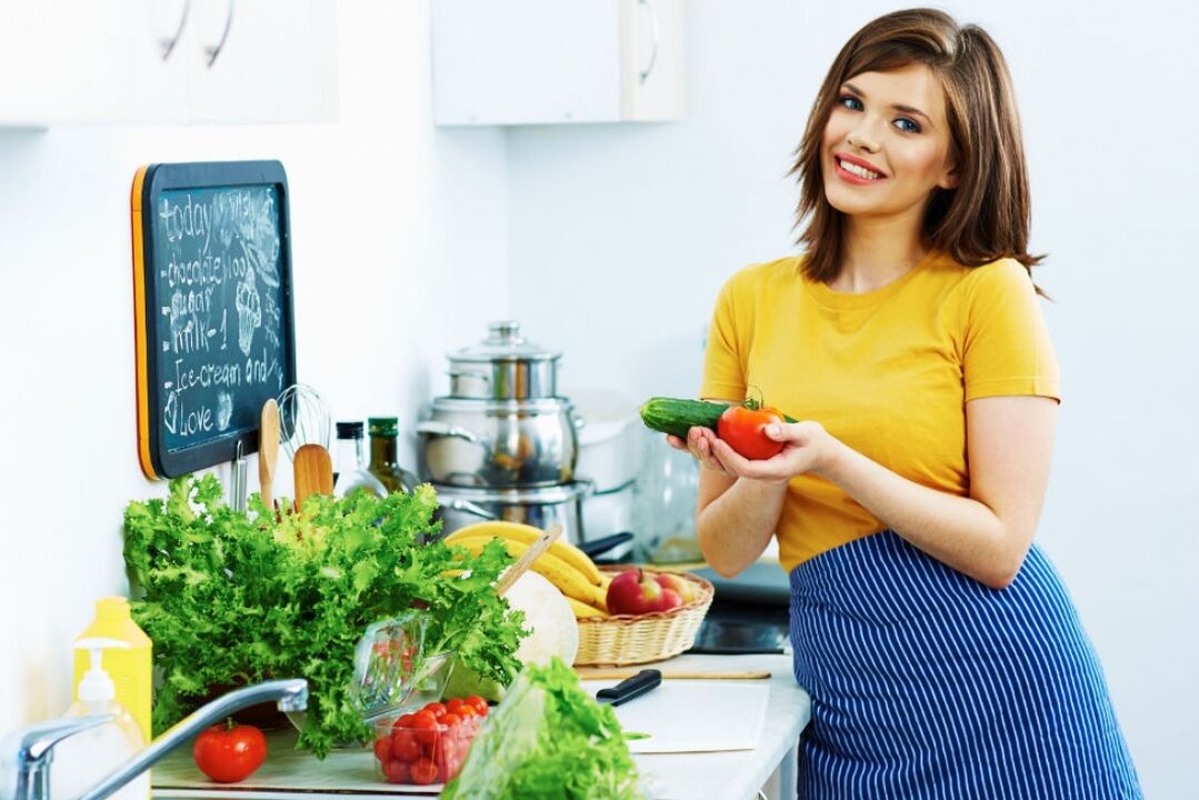 vegetables in your favorite diet